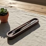 oval-black-walnut-pen-tray-minimalist-desk-accessory